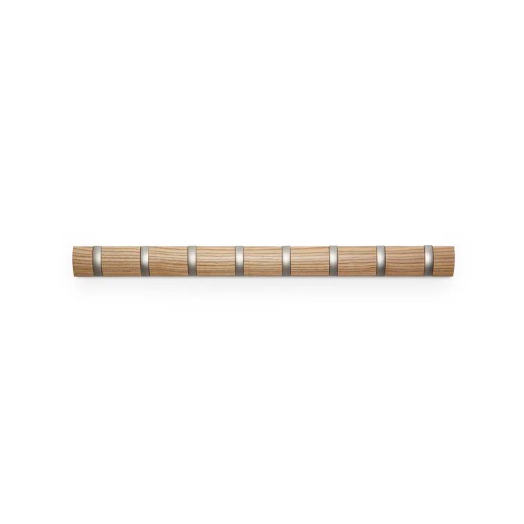 Flip 8 - Hook Solid Wood Coat Rack
