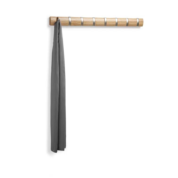 Flip 8 - Hook Solid Wood Coat Rack