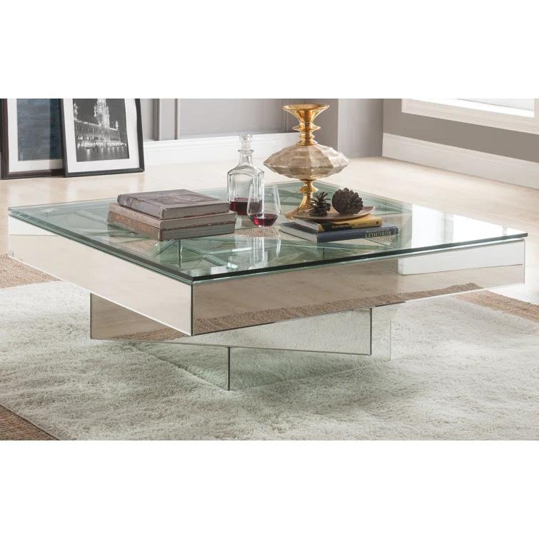 Aradia Glass Top Coffee Table