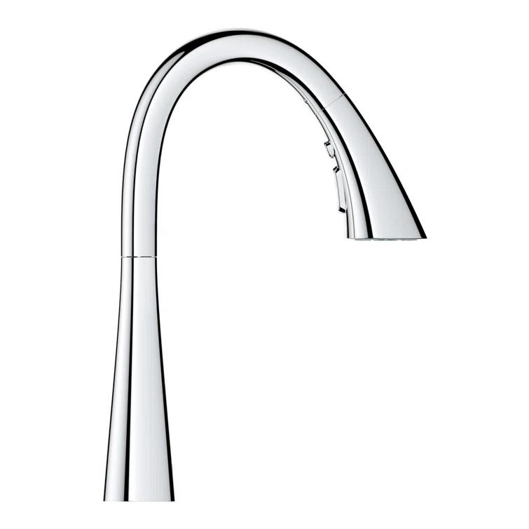 ZEDRA Single-Handle Pull Down Triple Spray Bar Faucet 1.75 GPM