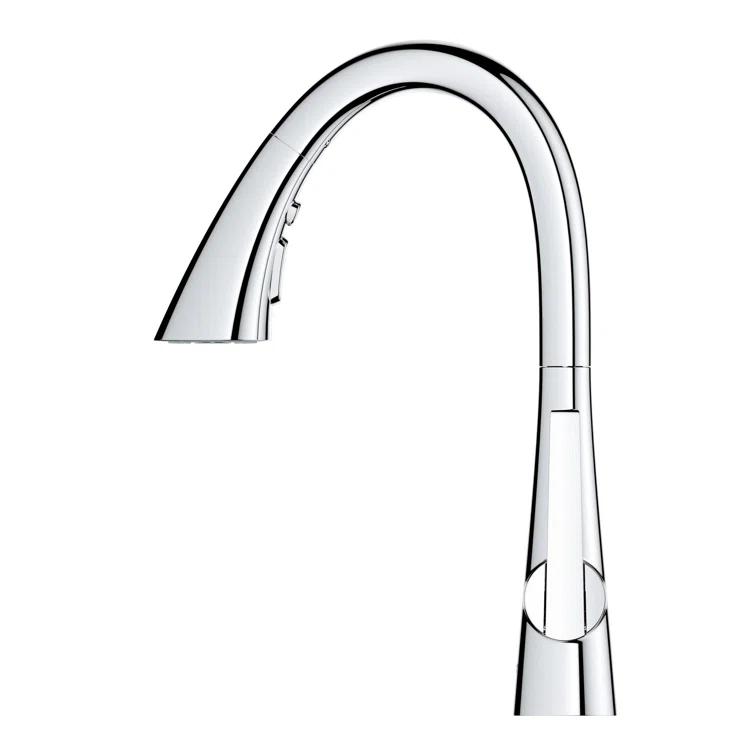 ZEDRA Single-Handle Pull Down Triple Spray Bar Faucet 1.75 GPM