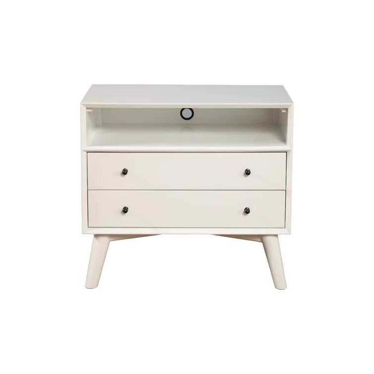 Williams 2-Drawer Nightstand with Shelf