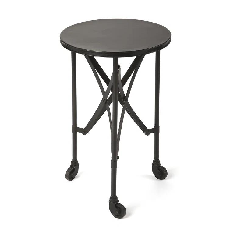 Butler Specialty Metalworks Round Iron Accent Table In Black