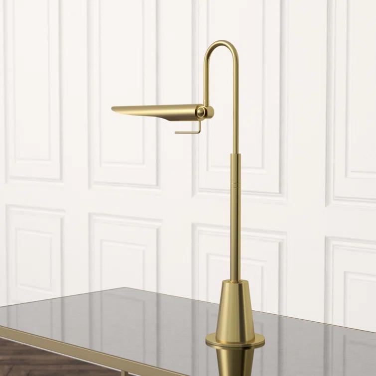 Raven Table Lamp by Regina Andrew - Natural Brass