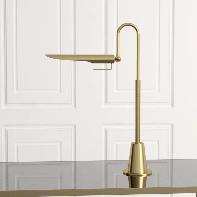 Raven Table Lamp by Regina Andrew - Natural Brass