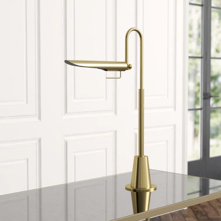 Raven Table Lamp by Regina Andrew - Natural Brass