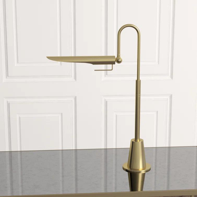 Raven Table Lamp by Regina Andrew - Natural Brass