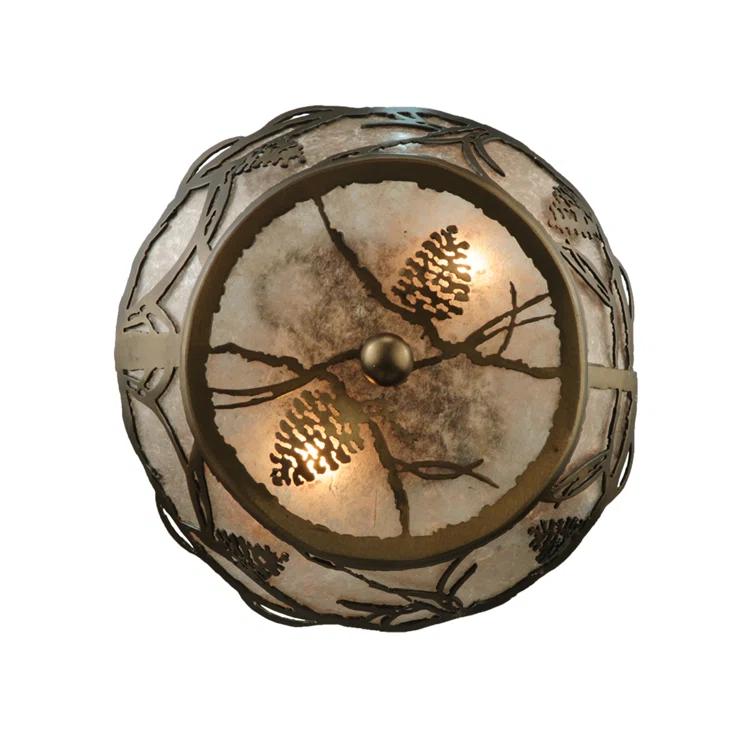 Mica Semi Flush Mount