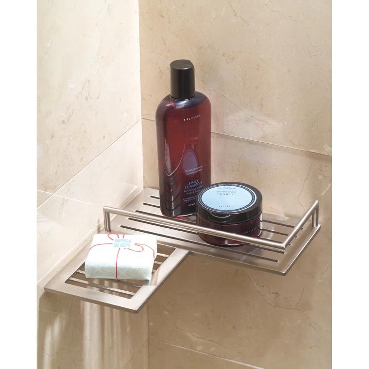 Surface Combination Left Corner Shower Shelf