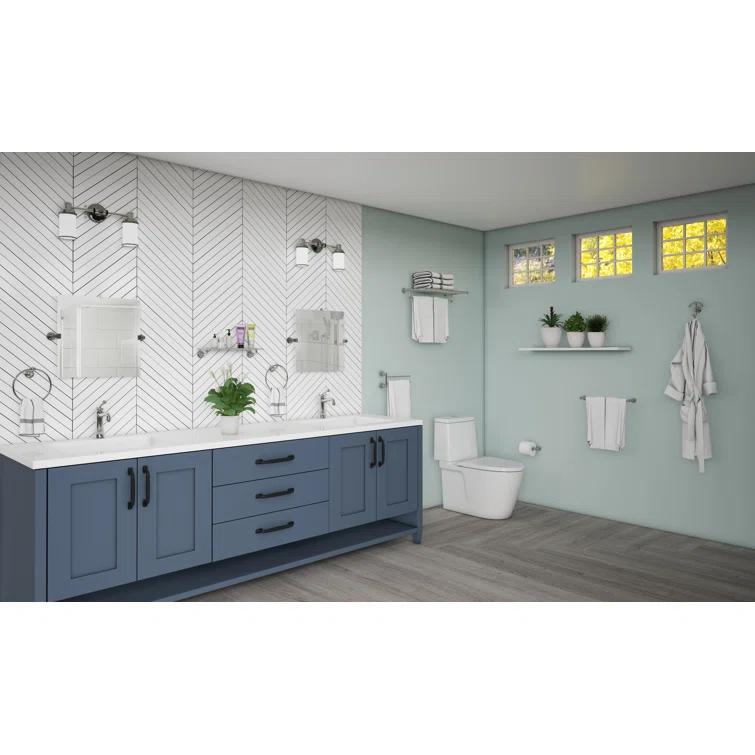 Columnar Recessed Toilet Paper Holder