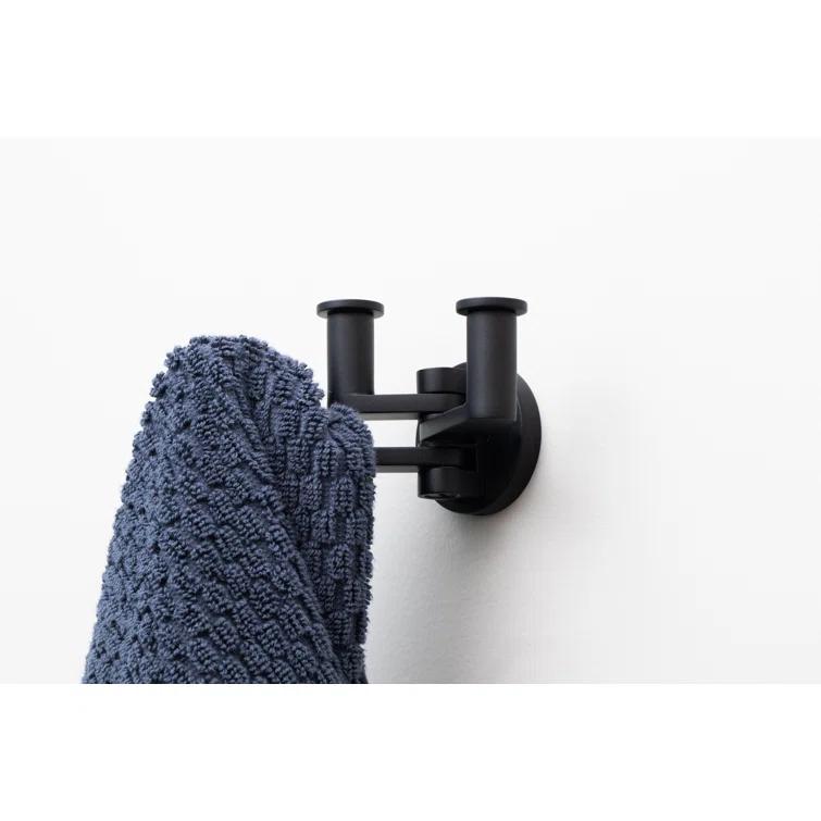 Kubic Pivoting Triple Robe Hook