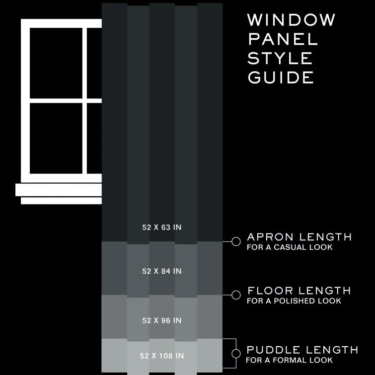 Lauren Ralph Lauren Waller 100% Cotton Blackout Curtain
