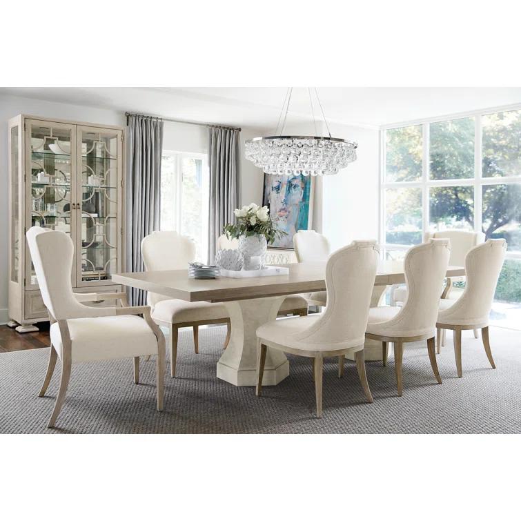 Santa Barbara Upholstered Dining Chair in Ivory