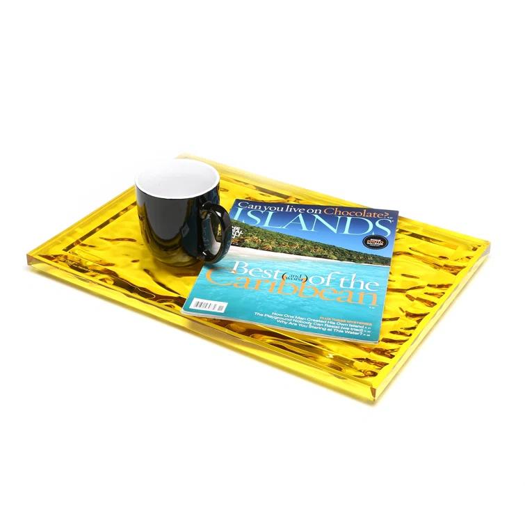 Dune Modern Plastic / Acrylic Tray 1