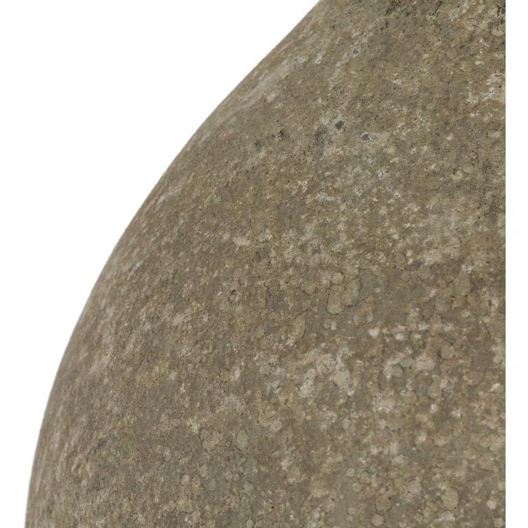 Glacia Sage and Tan Jute Wrapped Glass Floor Vase