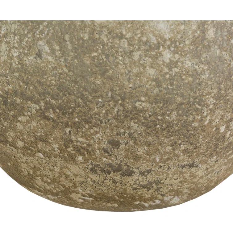 Glacia Sage and Tan Jute Wrapped Glass Floor Vase