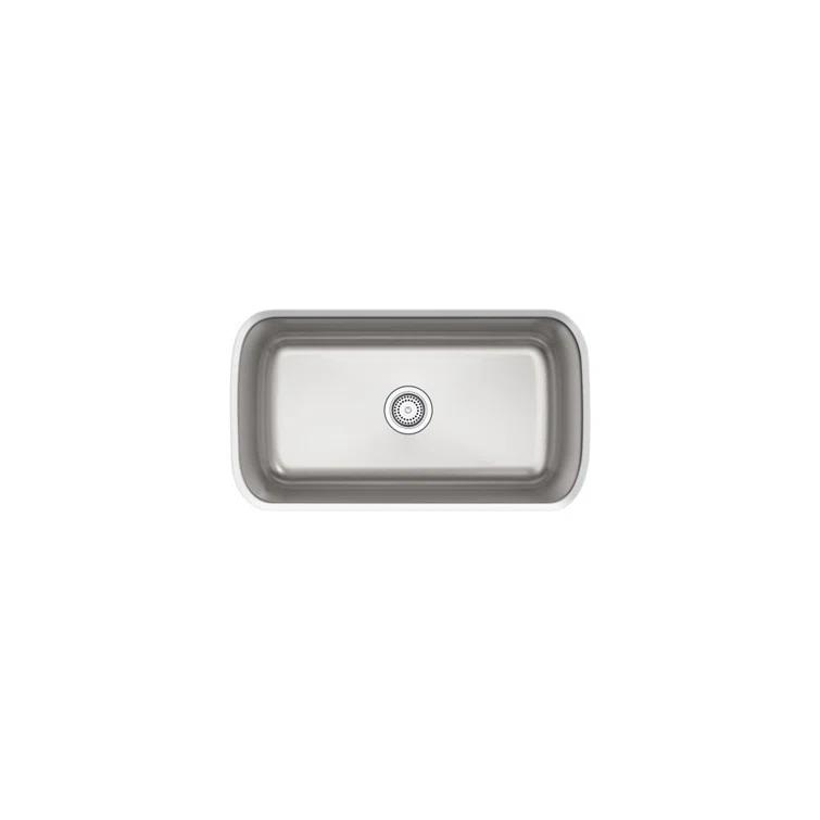 McAllister 32'' L Undermount Stainless Steel Kitchen Sink