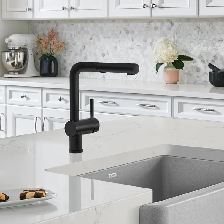 Linus Pull Out Dual Spray Kitchen Faucet