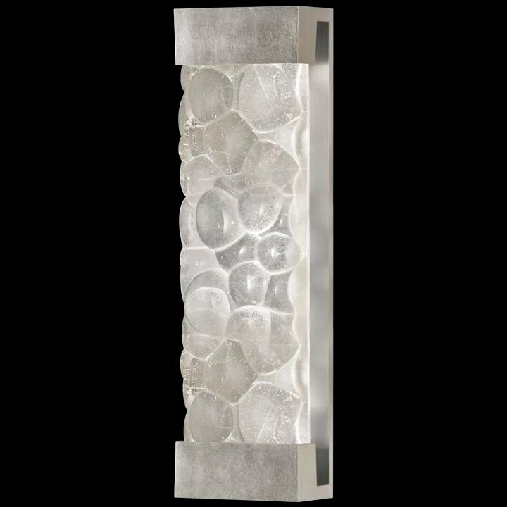 Fine Art Handcrafted Lighting Crystal Bakehouse 30" Sconce in , 30" H x 7" W x 4" D