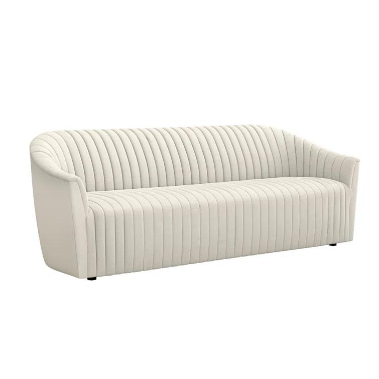 Channel 90'' Upholstered Sofa