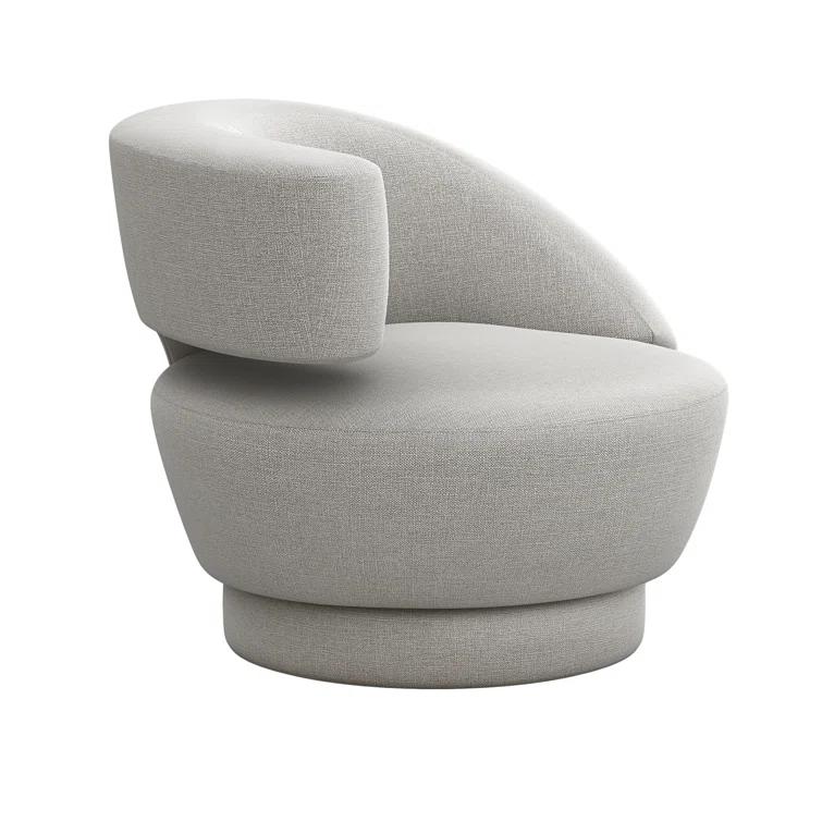 Arabella Upholstered Swivel Accent Chair