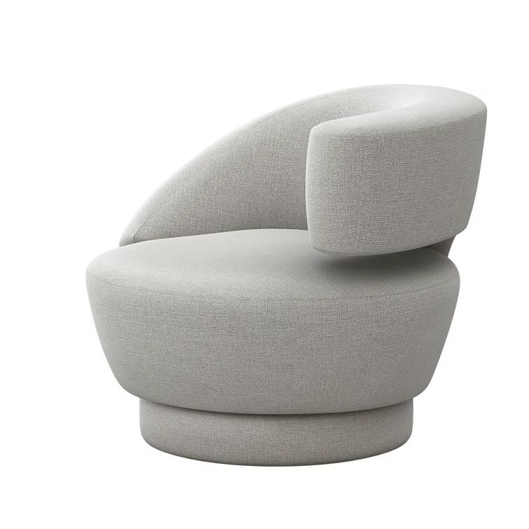 Arabella Upholstered Swivel Accent Chair