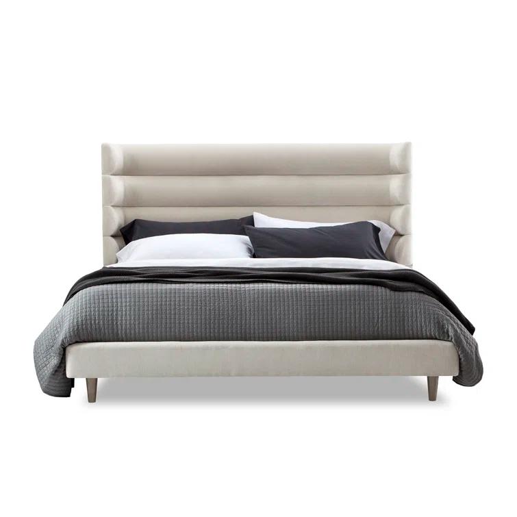 Ornette Upholstered Wingback Bed