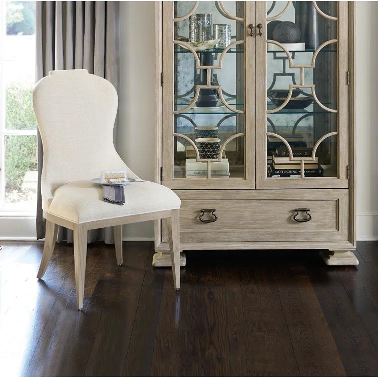 Santa Barbara Upholstered Dining Chair in Ivory