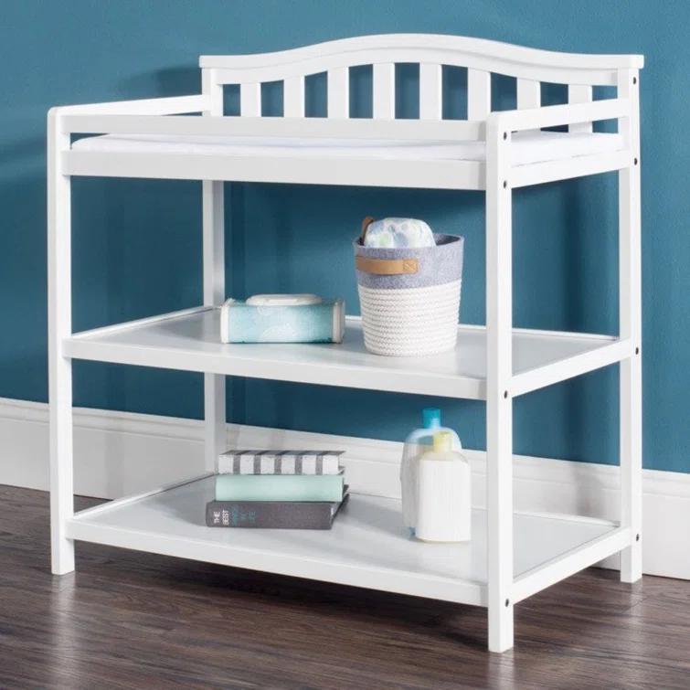 Camden Child Craft Arch Top Changing Table with Pad