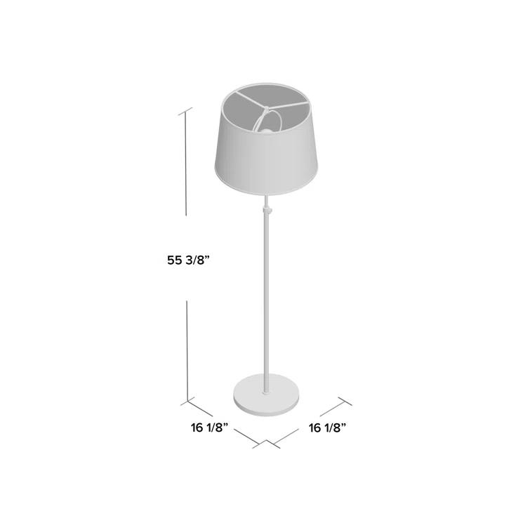 Robert Abbey Koleman 49.25'' Traditional Floor Lamp