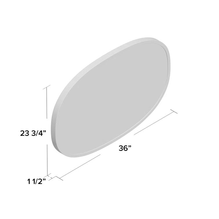 Hub Oval Mirror