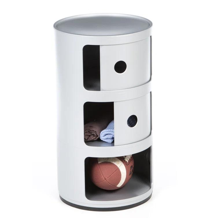 Componibili Storage Unit with 3 Elements by Anna Castelli Ferrieri