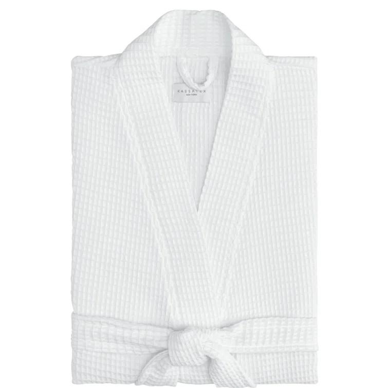 Astrid Waffle Cotton Bathrobe