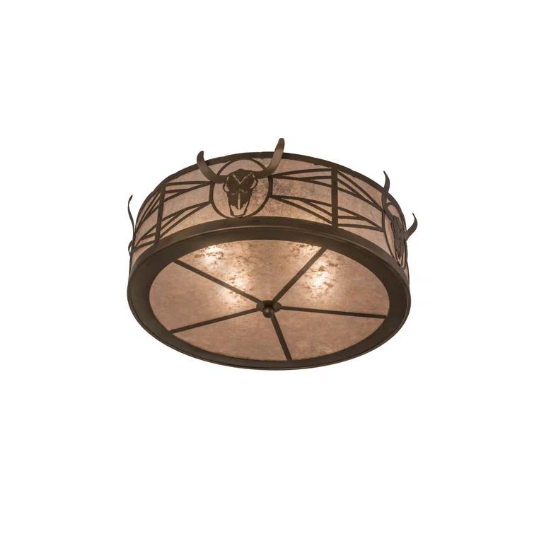 Glass Flush Mount