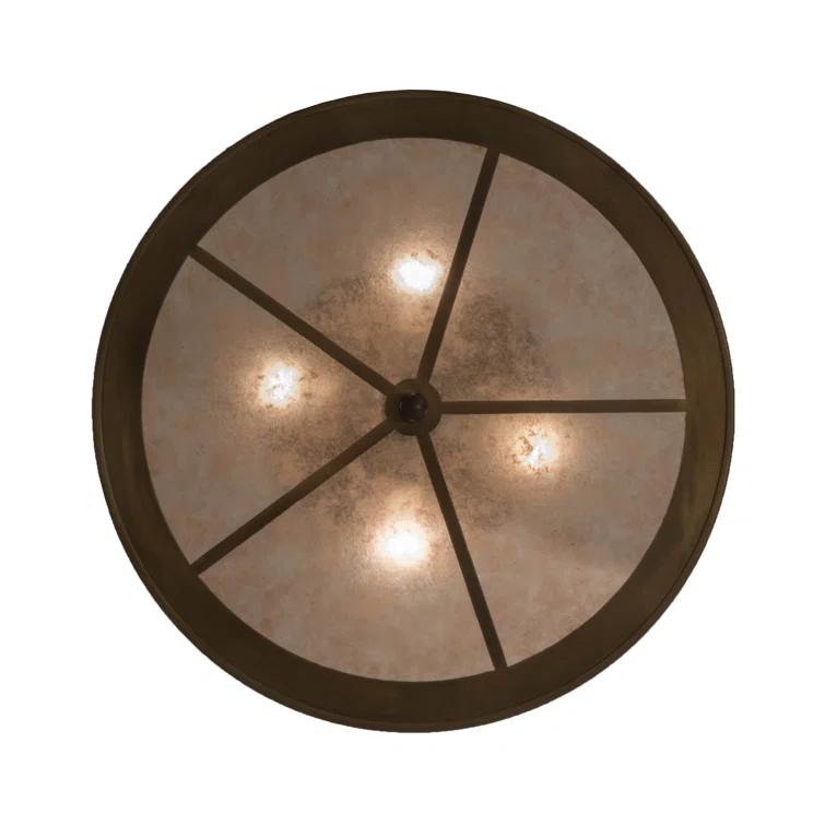 Glass Flush Mount
