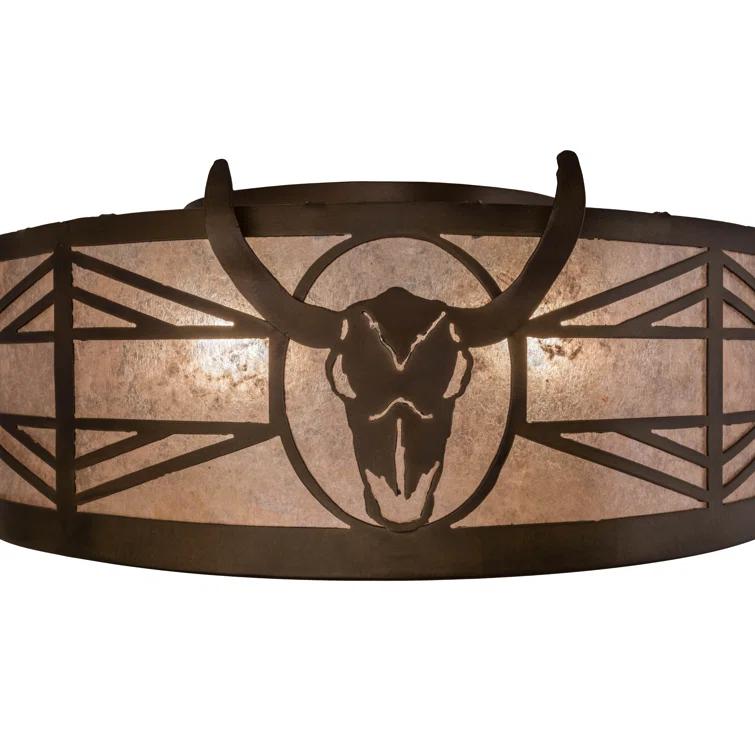 Glass Flush Mount