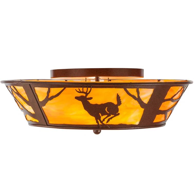 Mica Flush Mount
