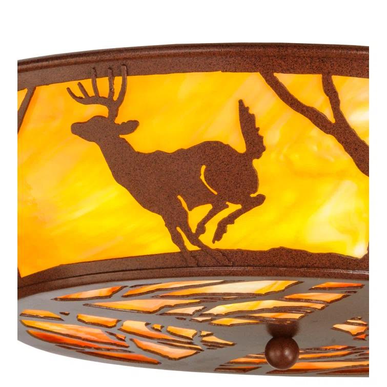 Mica Flush Mount