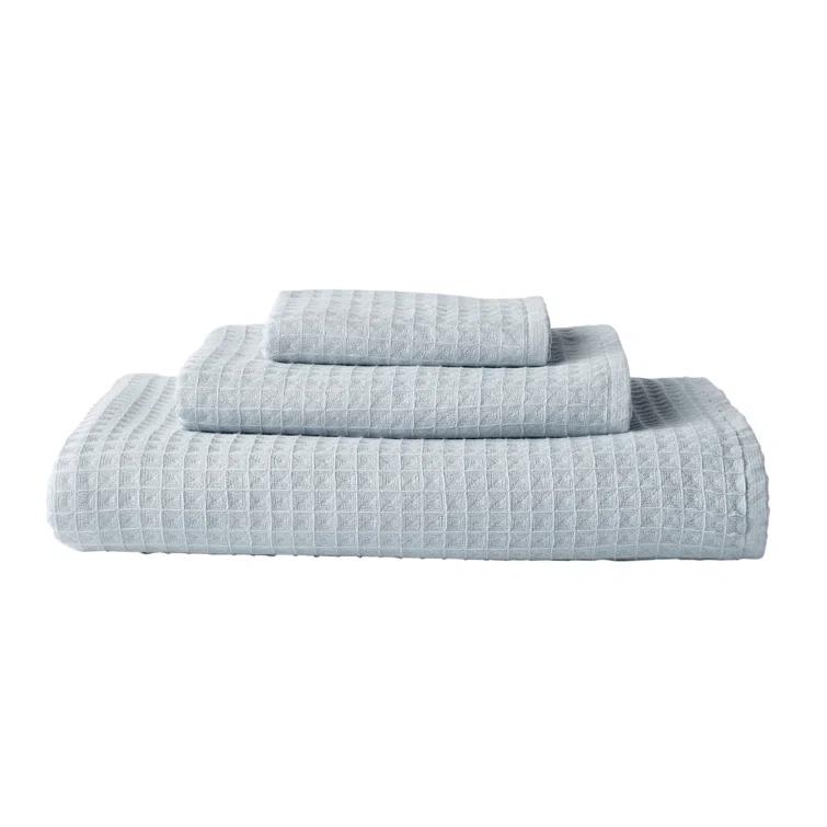 Waffle Twist 100% Cotton Bath Towel