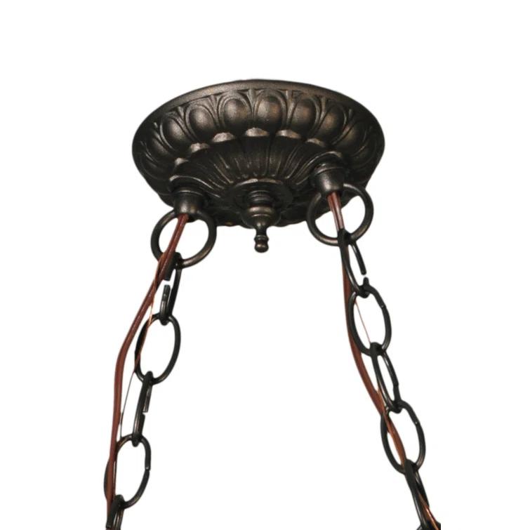 2 - Light Mahogany Bronze Kitchen Island Pendant