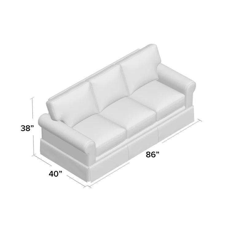 Benton 86'' Upholstered Sofa