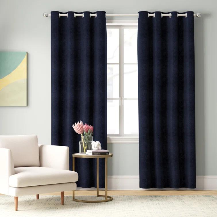 Phillipa Room Darkening Curtain Pair