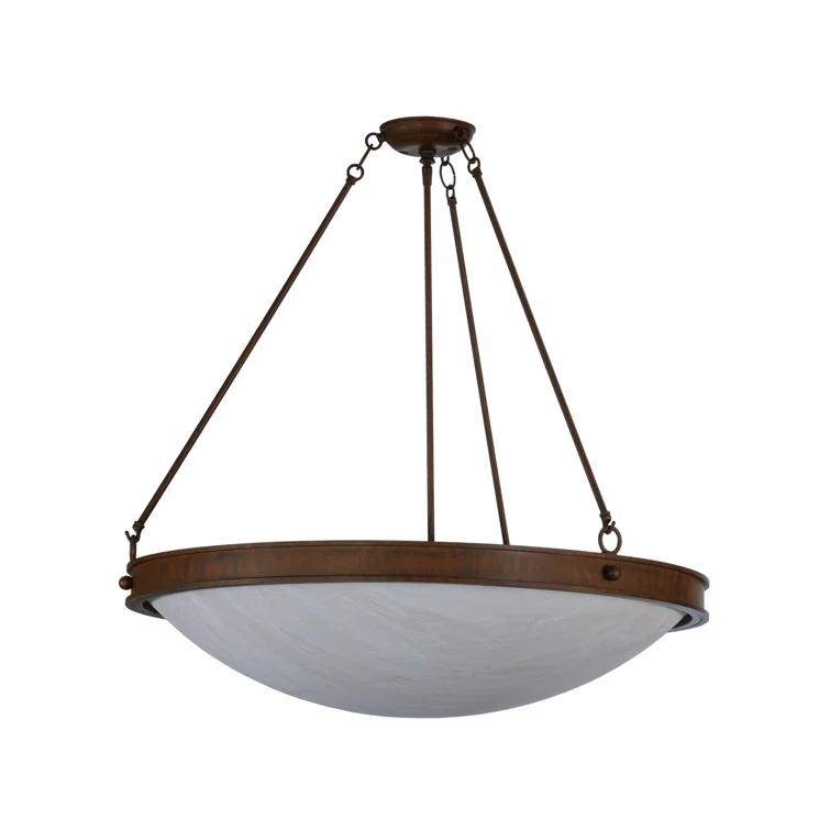 Dionne 6 - Light Brown Single Pendant