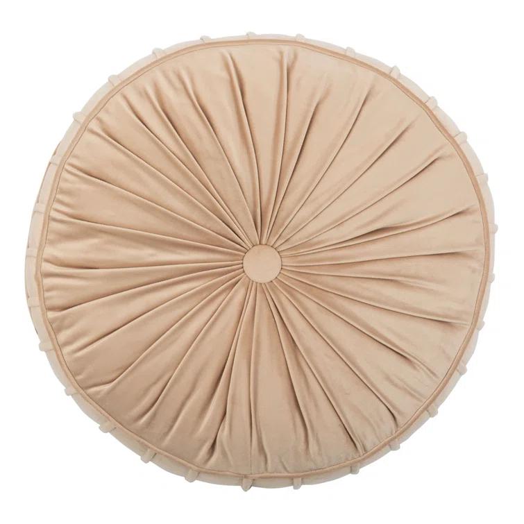 Clary Buttons Throw Pillow