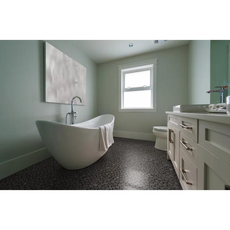 Cruz Bay Studio Natural Stone Pebbles Mosaic Wall & Floor Tile & Reviews | Wayfair