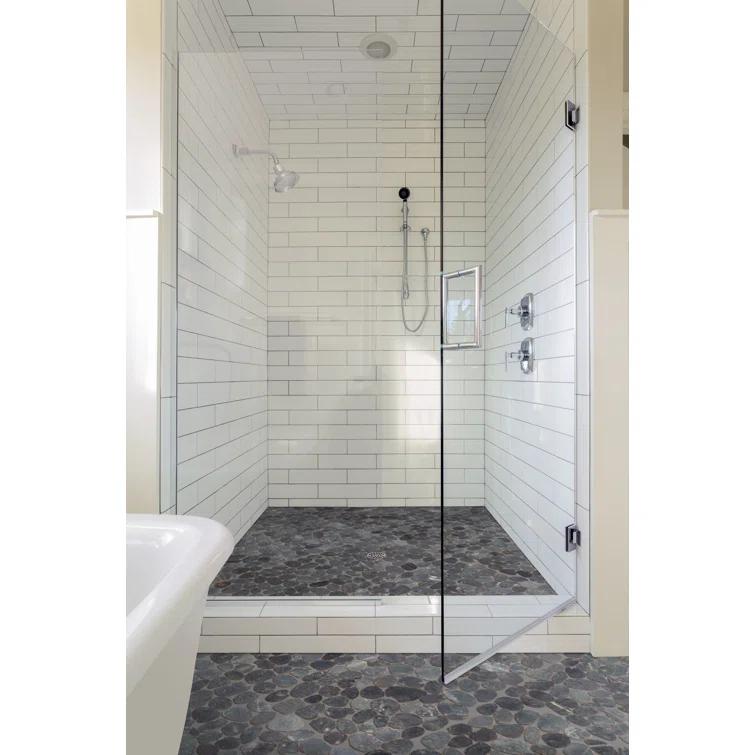Sliced Pebble Mosaic Wall & Floor Tile