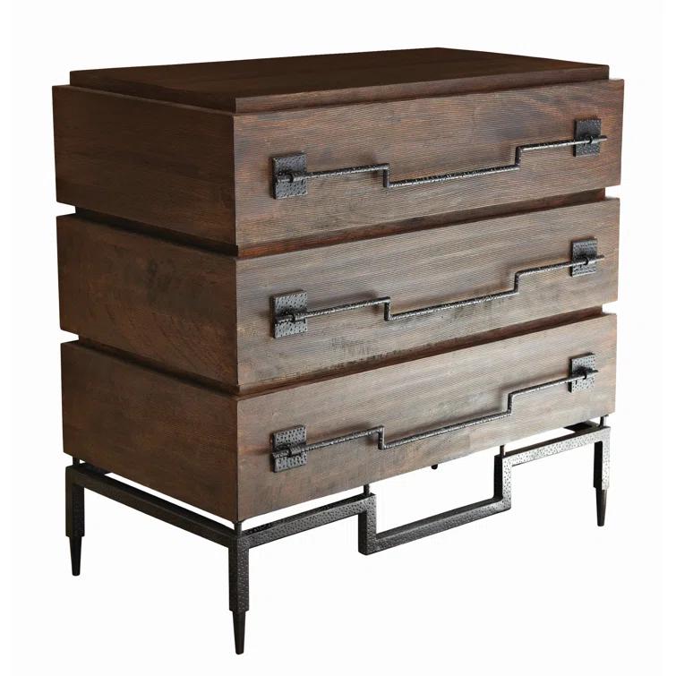 Global Views Scratch Three-Drawer Chest