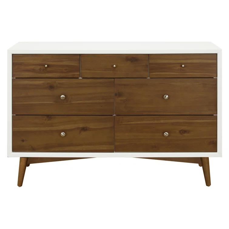 Palma 7 Drawer 53" W Double Dresser