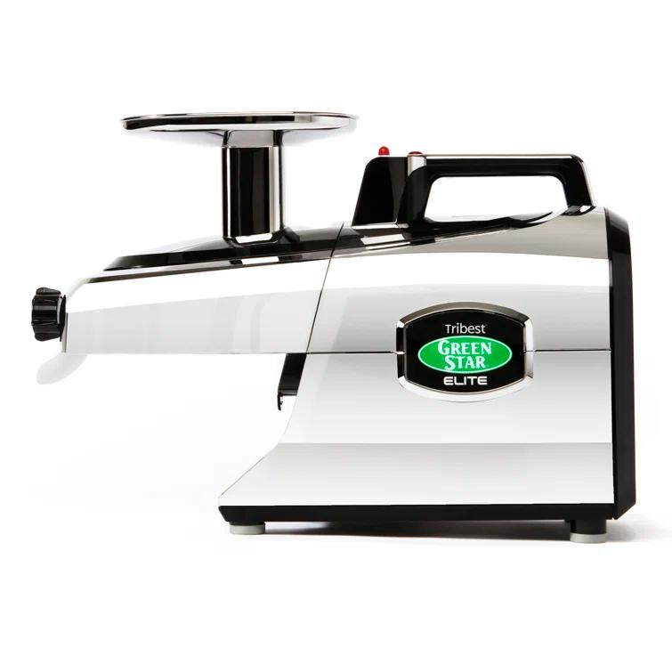 Tribest Greenstar Elite Jumbo Twin Gear Slow Masticating Juicer – Silver