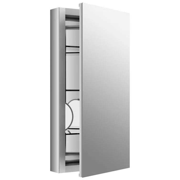 Verdera® 15" W x 30" H Aluminum Medicine Cabinet